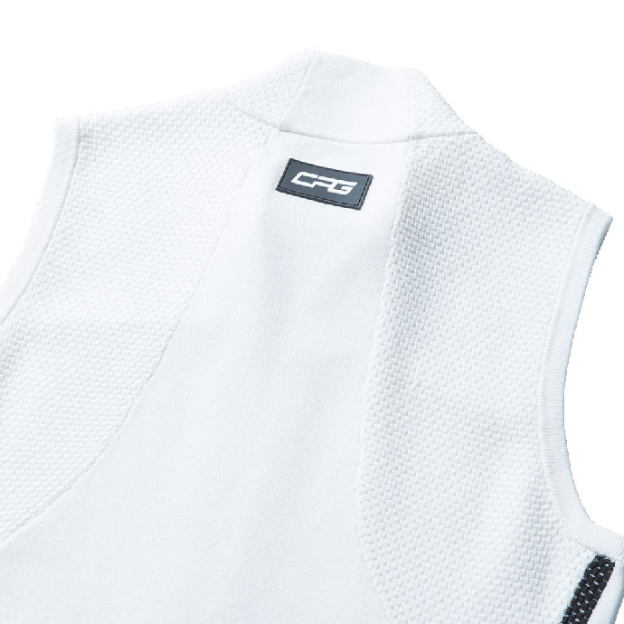 レディース CPG ゴルフウェア ベスト サイドラインフルジップ