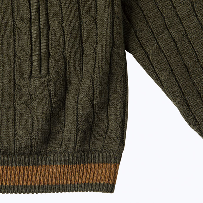 メンズ CPG ゴルフウェア アウター ハーフジップニットブルゾン