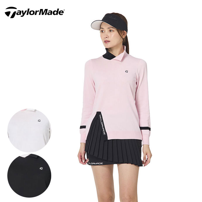 新品 テーラーメイド TAYLORMADE アシンメトリーモックセーター Taylormade】アシンメトリーモックセーター（未使用に近い） 【公式通販】