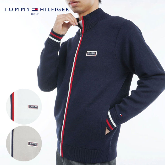 メンズ トミーヒルフィガー ゴルフウェア セーター トリコロール