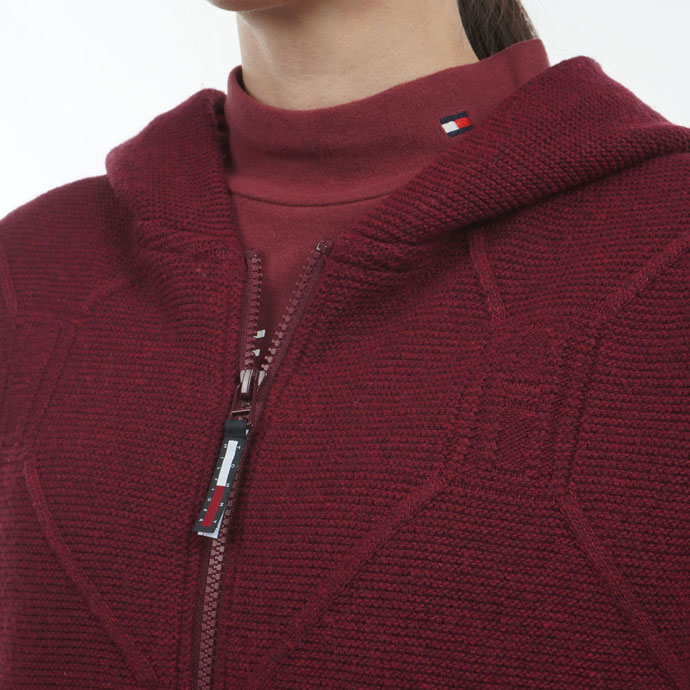 レディース トミーヒルフィガー ゴルフウェア セーター スケルトン