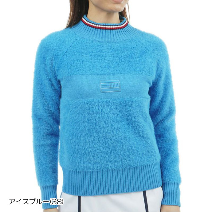 レディース トミーヒルフィガー ゴルフウェア セーター シャギー