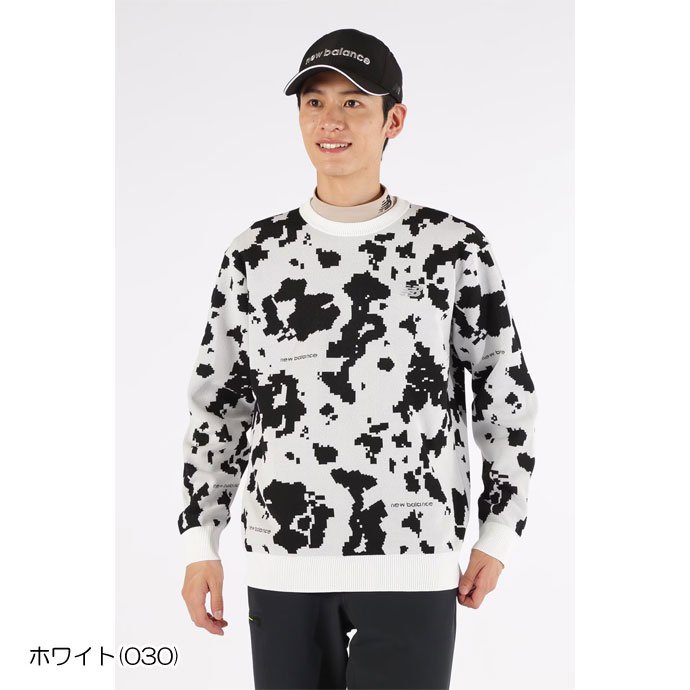 メンズ ニューバランス ゴルフウェア セーター クルーネック