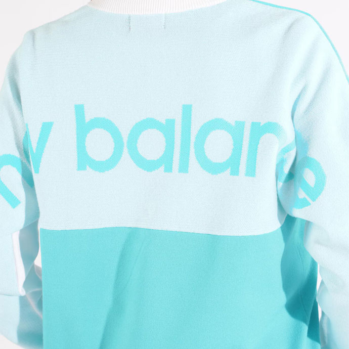 レディース ニューバランス ゴルフウェア セーター ハーフジップ