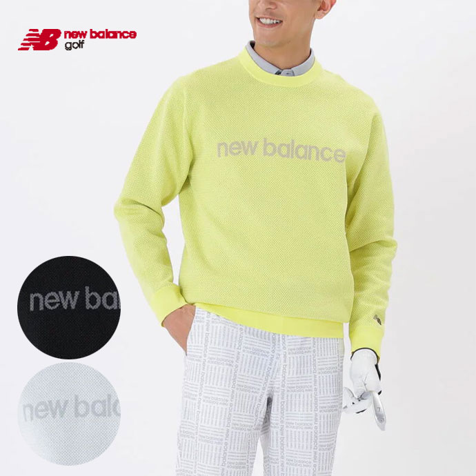 メンズ ニューバランス ゴルフウェア セーター CREW NECK KNIT