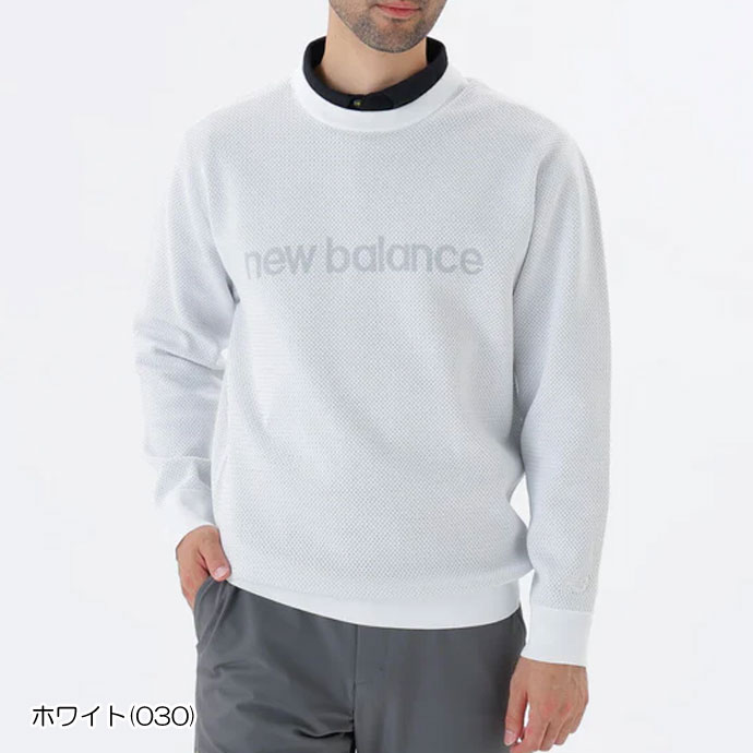 メンズ ニューバランス ゴルフウェア セーター CREW NECK KNIT