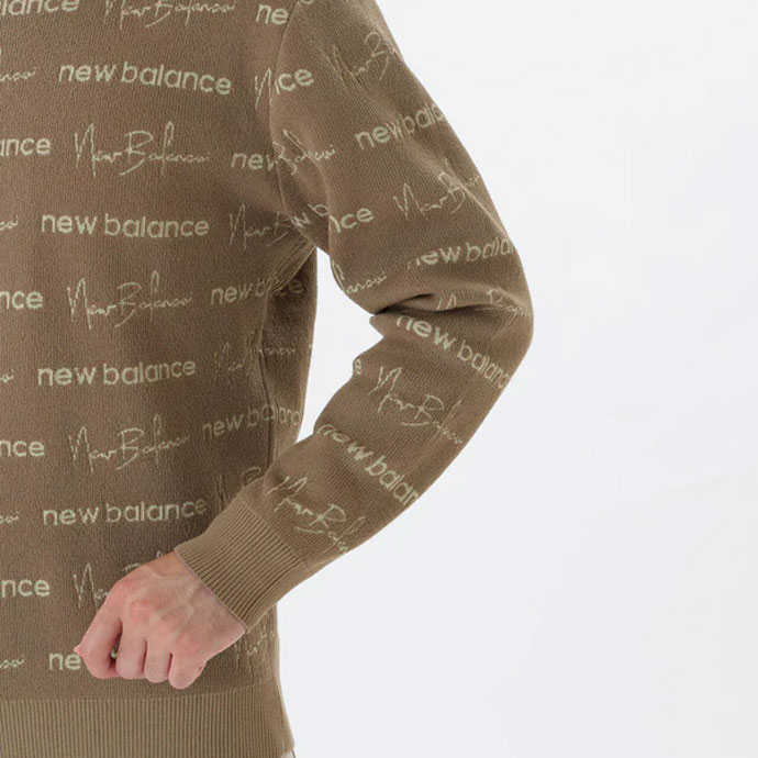 メンズ ニューバランス ゴルフウェア セーター CREW NECK KNIT