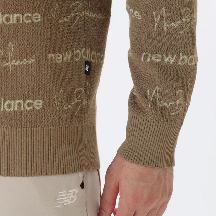 メンズ ニューバランス ゴルフウェア セーター CREW NECK KNIT