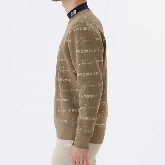 メンズ ニューバランス ゴルフウェア セーター CREW NECK KNIT