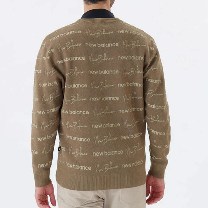 メンズ ニューバランス ゴルフウェア セーター CREW NECK KNIT
