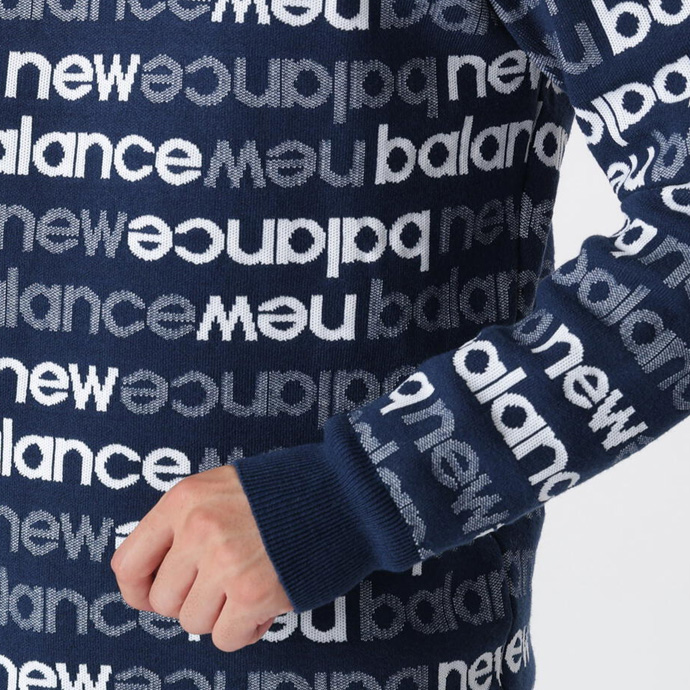 メンズ ニューバランス ゴルフウェア セーター CREW NECK KNIT