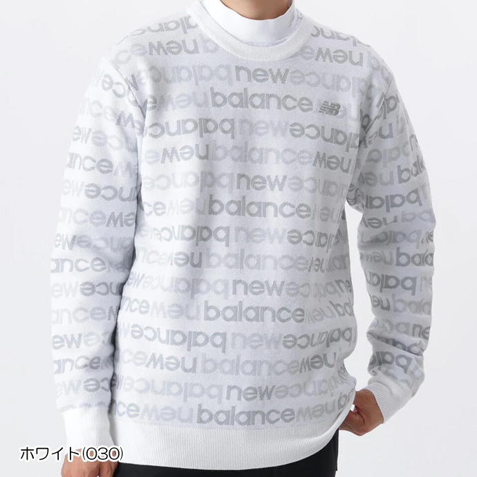 メンズ ニューバランス ゴルフウェア セーター CREW NECK KNIT