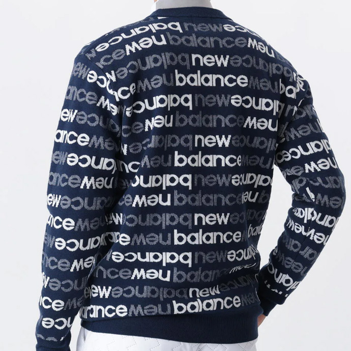 メンズ ニューバランス ゴルフウェア セーター CREW NECK KNIT