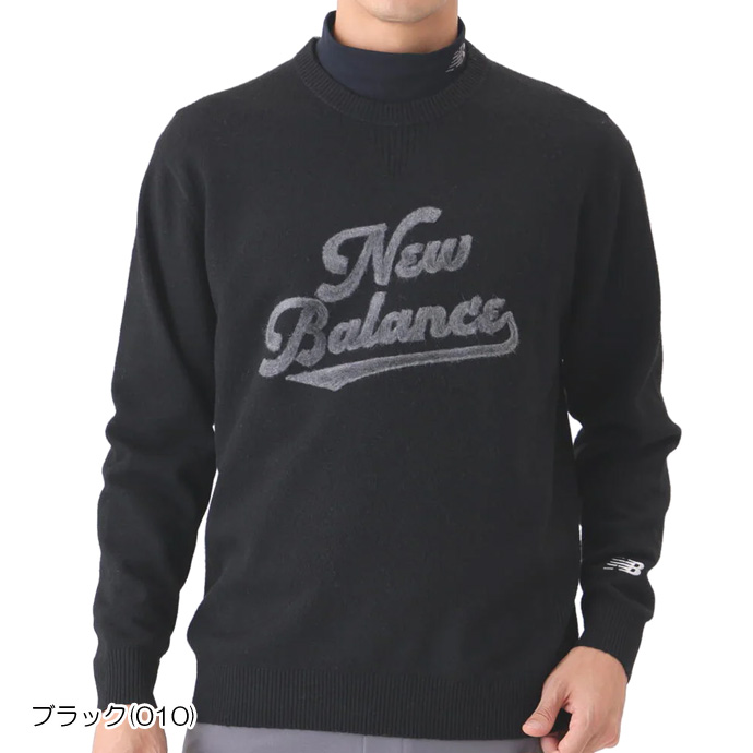 メンズ ニューバランス ゴルフウェア セーター CREW NECK KNIT