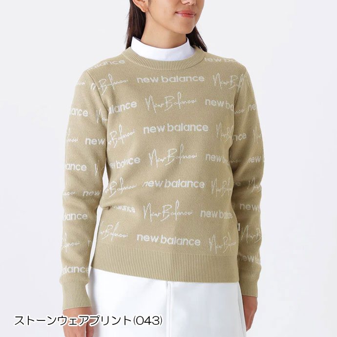 新品　LL 3 ニューバランス　ゴルフ　セットアップ　上下　総柄ロゴ　ニット 楽天市場】セットアップ（ブランドニューバランス ゴルフ）（ウェア