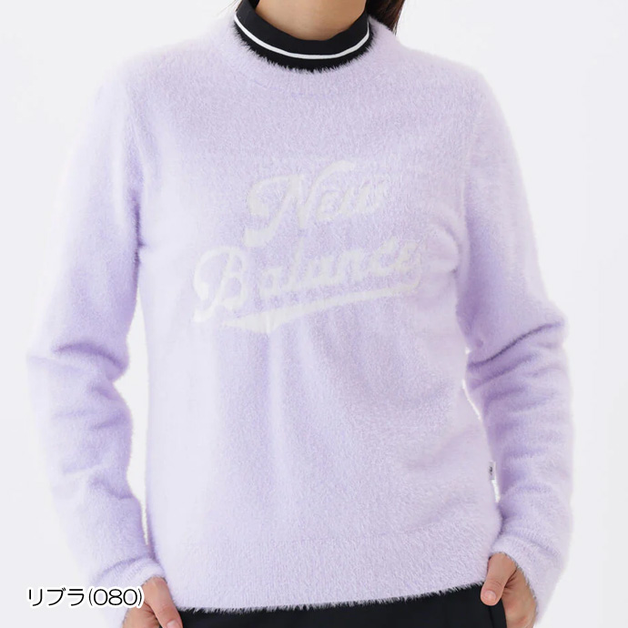 レディース ニューバランス ゴルフウェア セーター CREW NECK KNIT