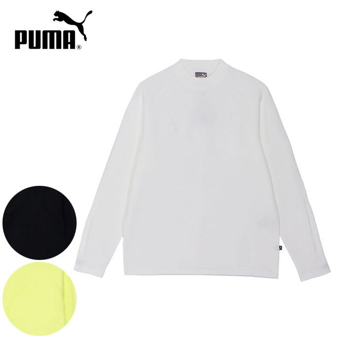 メンズ プーマ ゴルフウェア セーター パフォーマンスBIGCATニット