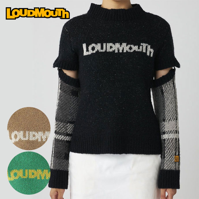 ラウドマウス アームカバー付き半袖ニット 774751 レディース | Lieto