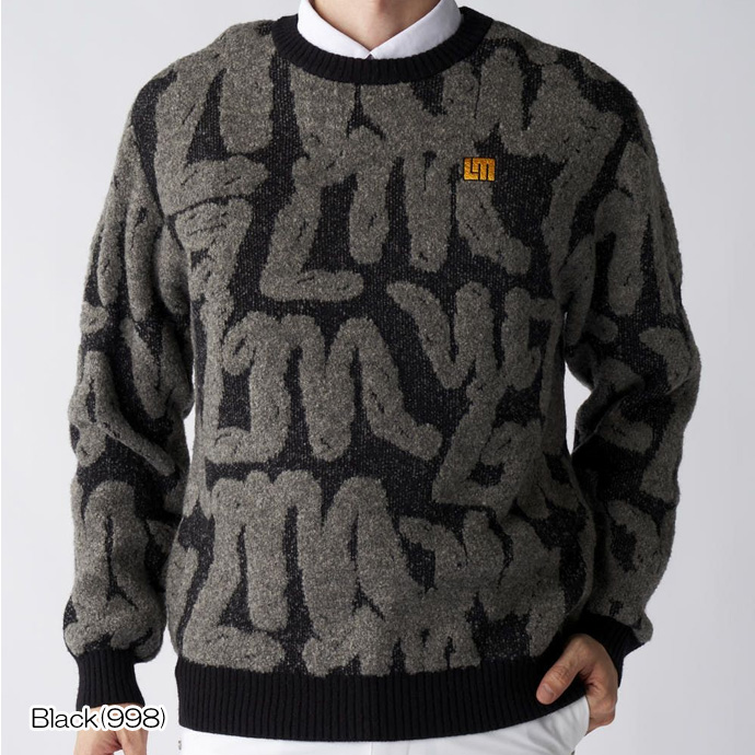 メンズ ラウドマウス ゴルフウェア セーター クルーネックセーター