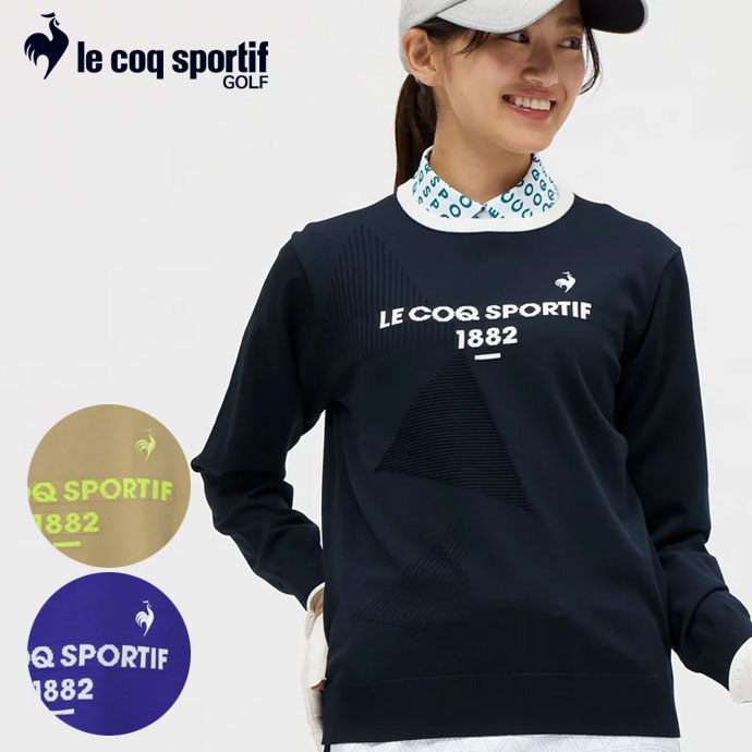 ルコック ゴルフウェア セーター クルーネックセーター LG5FST00L