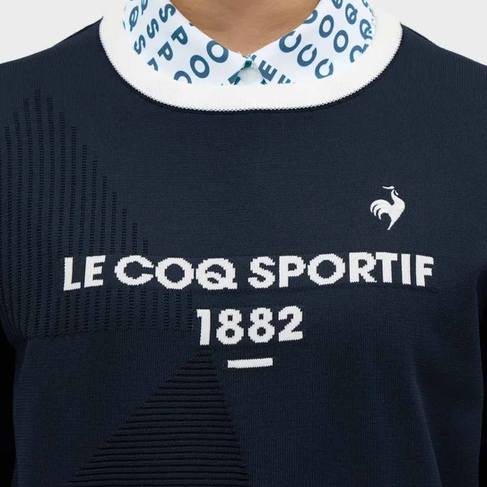 レディース ルコック ゴルフウェア セーター クルーネックセーター