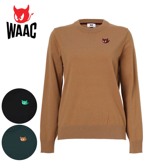 ワック ESSENTIALニット長袖ニットプルオーバー 072244770 レディース