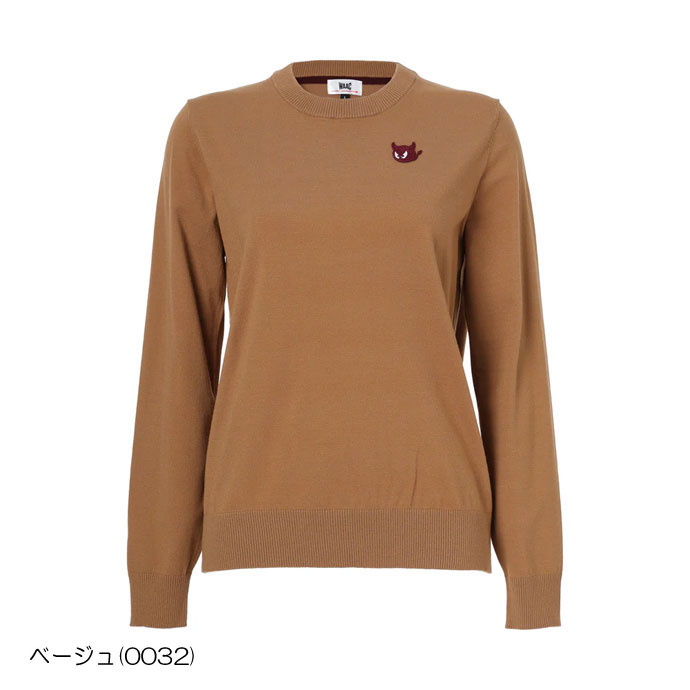 ワック ESSENTIALニット長袖ニットプルオーバー 072244770 レディース