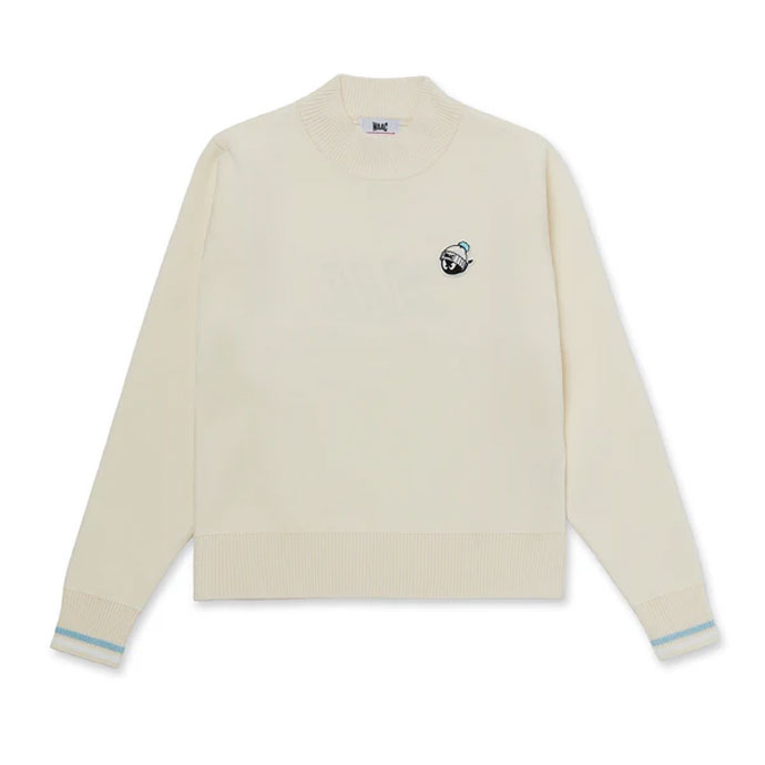 レディース ワック ゴルフウェア アウター ニットプルオーバー