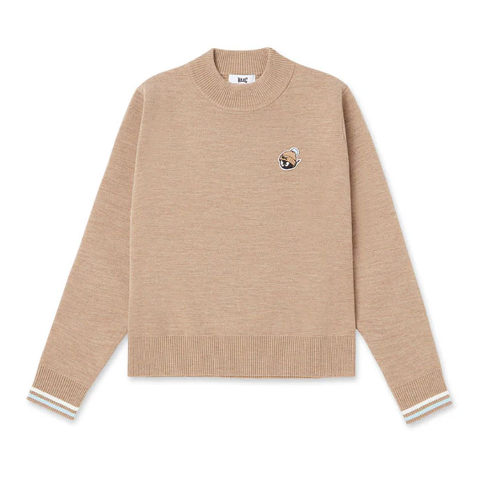 レディース ワック ゴルフウェア アウター ニットプルオーバー