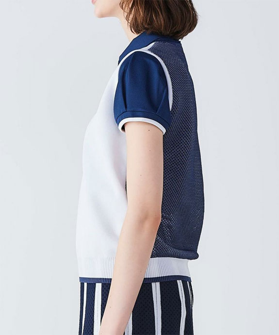 アルチビオ ゴルフウェア ベスト LOVEバックメッシュベスト A458220