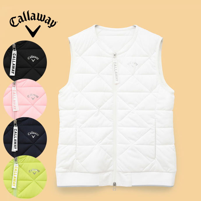 キャロウェイ フルジップ中綿ベスト C24216202 レディース | Lieto by