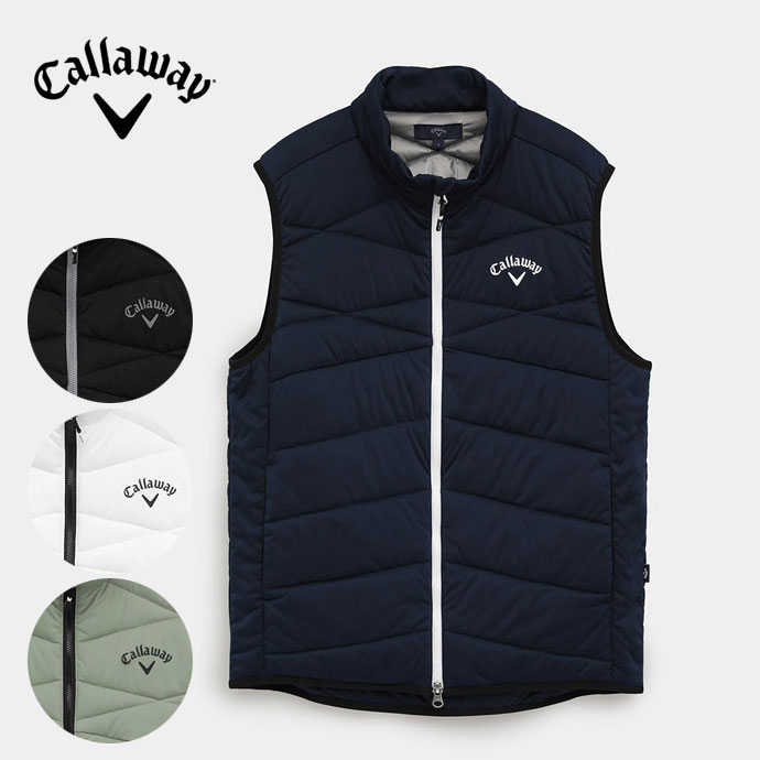 キャロウェイ　フルジップ中綿ボアベスト　ファーベスト　ダブルジップ　タグ付新品 楽天市場】キャロウェイ フルジップファー ベストの通販