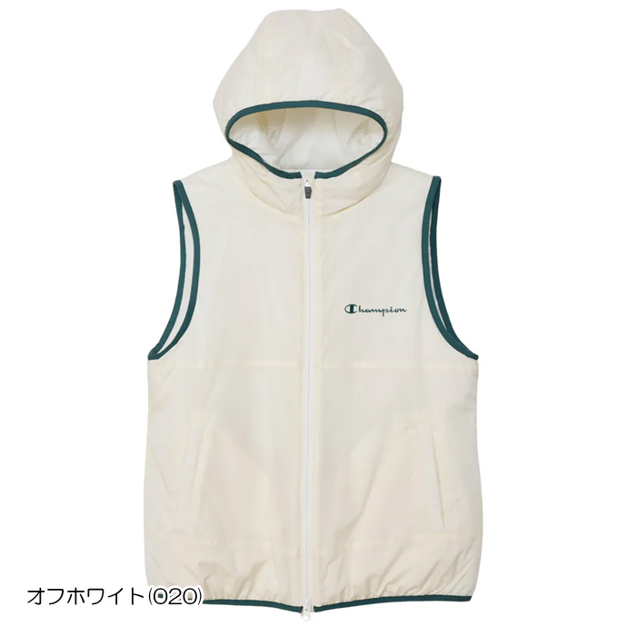 チャンピオン ゴルフウェア ベスト HOODED ZIP VEST CWCG602