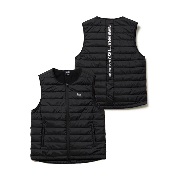 メンズ ニューエラ ゴルフウェア ベスト INSULATED VEST BLK 253