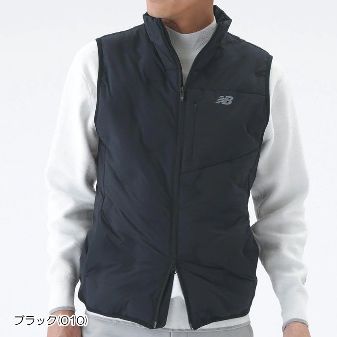 メンズ ニューバランス ゴルフウェア ベスト LIGHT DOWN FULL ZIP VEST