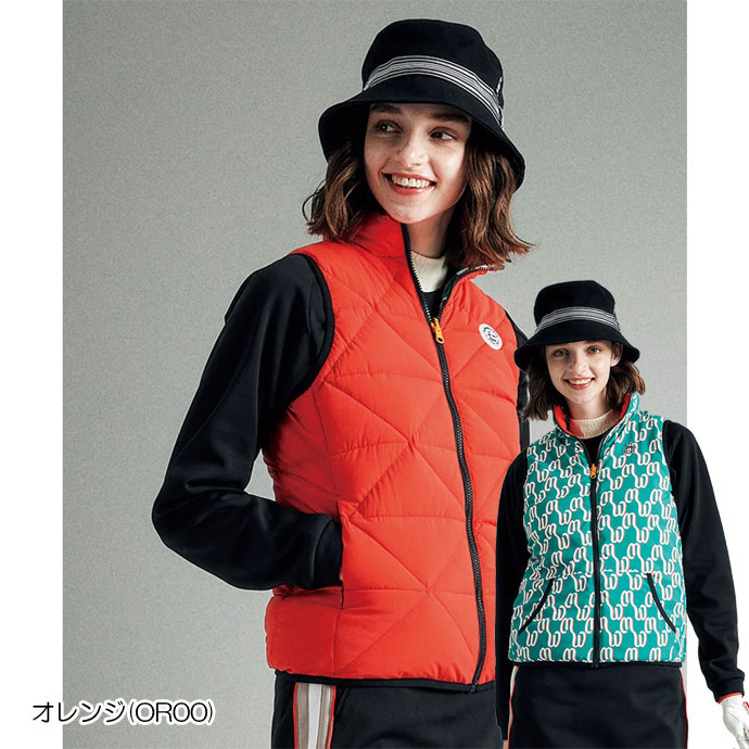 マンシング リバーシブルはっ水中綿ベスト MG4FVE52L レディース