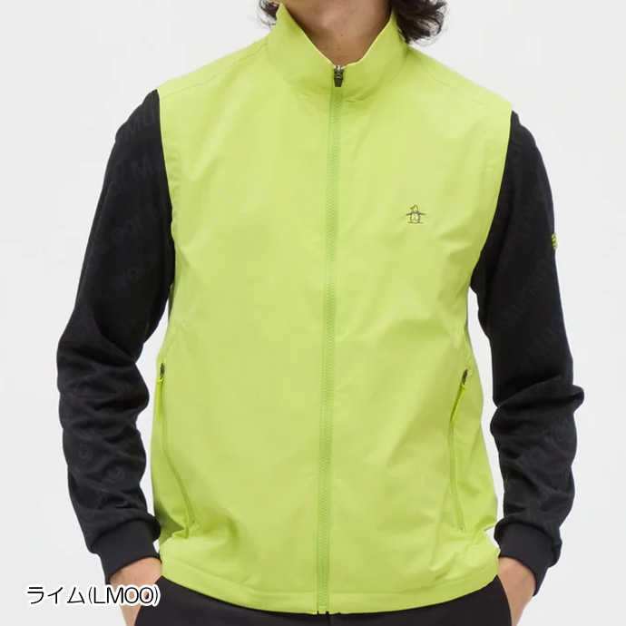 メンズ マンシング ゴルフウェア ベスト 防風蓄熱保温アウターベスト