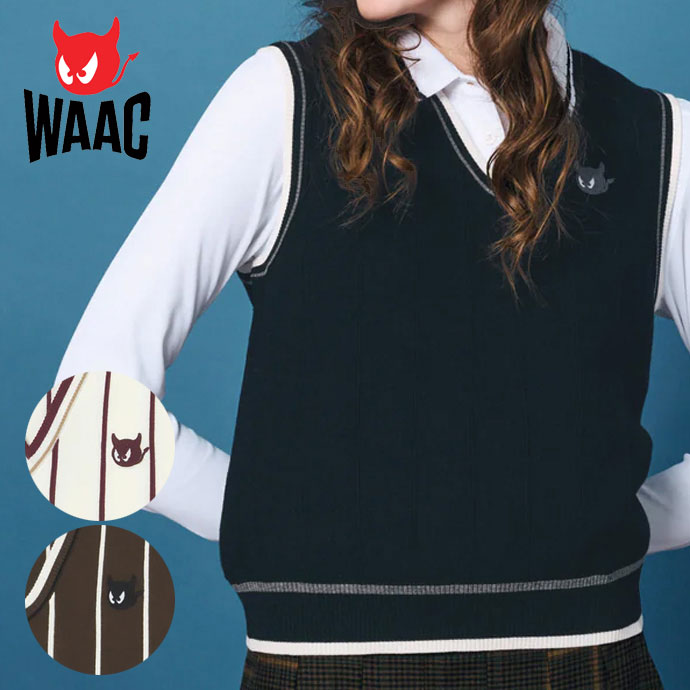 MARK&LONA レディースゴルフウェア　ニットベスト　早い者勝ち MARK&LONA レディースゴルフウェア ニットベスト 早い者勝ち MARK&LONA