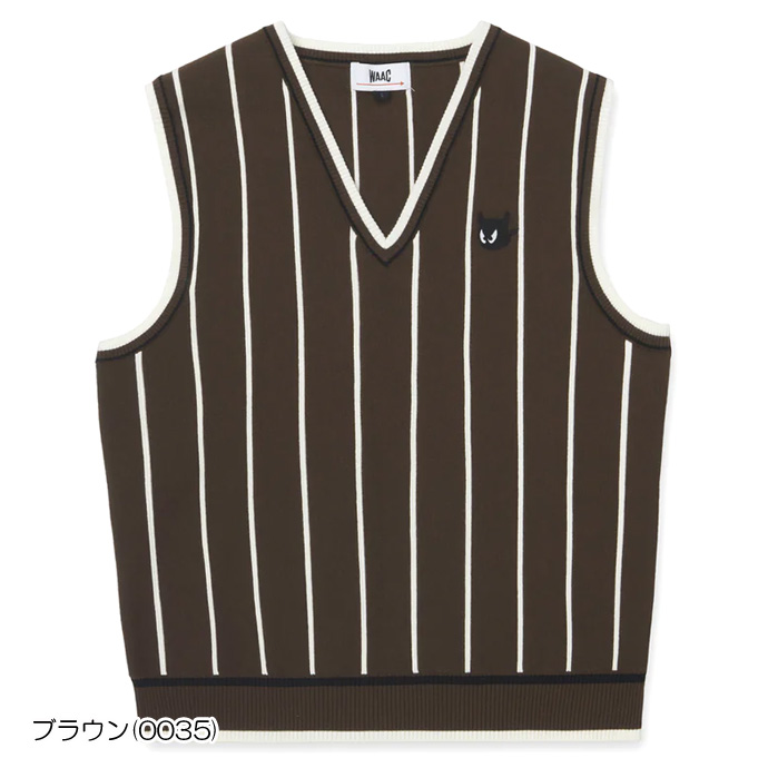 レディース ワック ゴルフウェア ベスト ニットベスト 072254771 女性