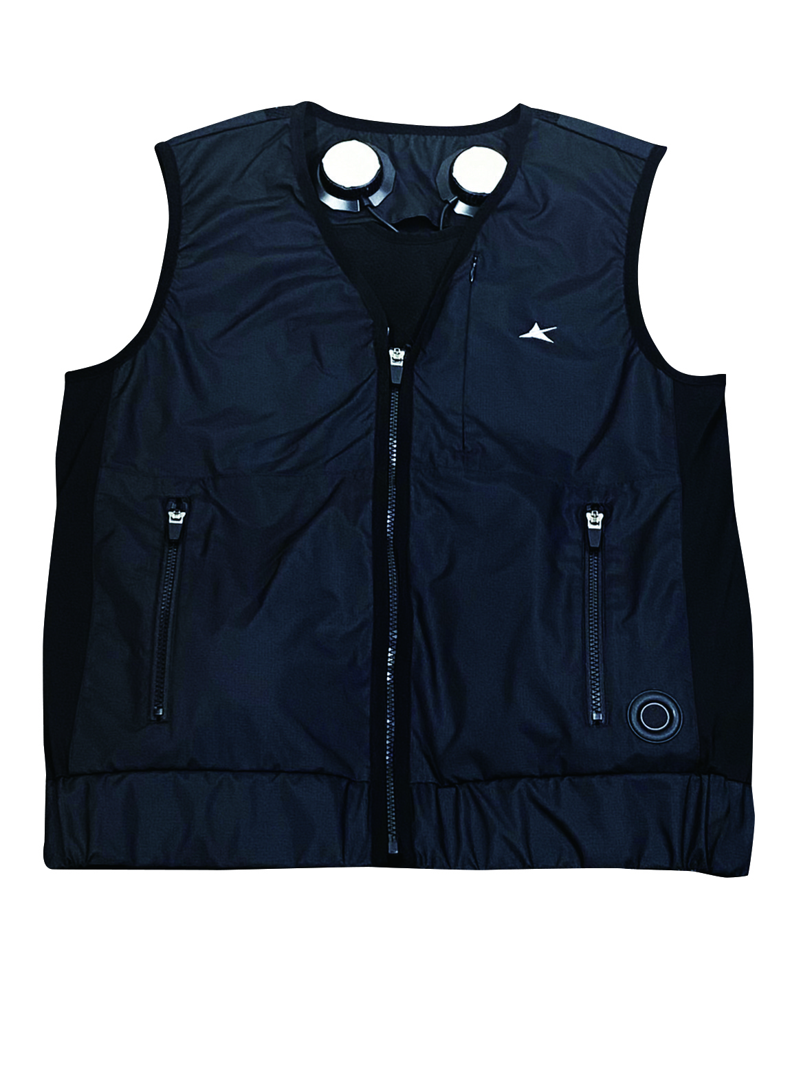 メンズ アクセル ゴルフウェア 空調服 風冷服 冷却機能付 クーラー