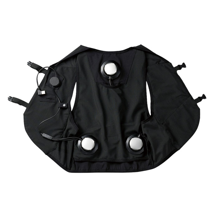 メンズ アクセル ゴルフウェア ペルチェ冷却ベスト AXV251PEL