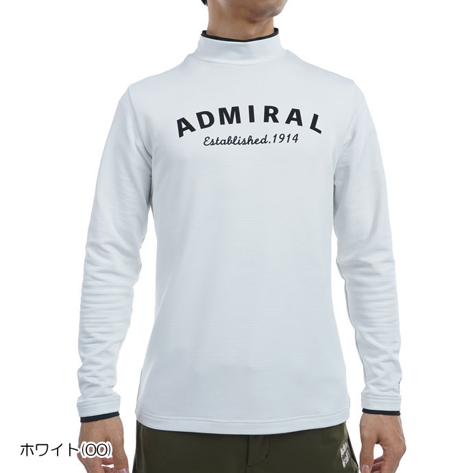 【未使用品】デサント ゴルフ メンズ 長袖 モックシャツ 起毛 M ホワイト モックネックスムース裏起毛長袖シャツ | デサントゴルフ公式