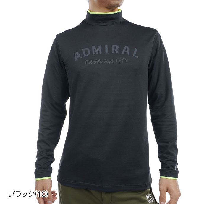 アドミラル　メンズ　モックネックインナーM 2枚セット SALE アウトレット アドミラル ゴルフ モックネックシャツ Admiral