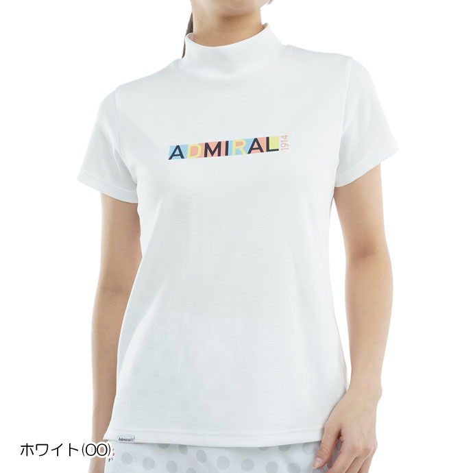 CARAT ドライモックシャツ アドミラル ゴルフウェア 半袖シャツ CARAT ドライモックシャツ