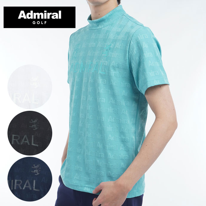 アドミラル ゴルフ（Admiral GOLF） モックネック ゴルフ 半袖