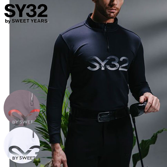 メンズ SY32 ゴルフウェア アウター カルビコグラデーション プル