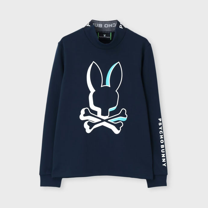 レディース サイコバニー ゴルフウェア 長袖シャツ モックロング