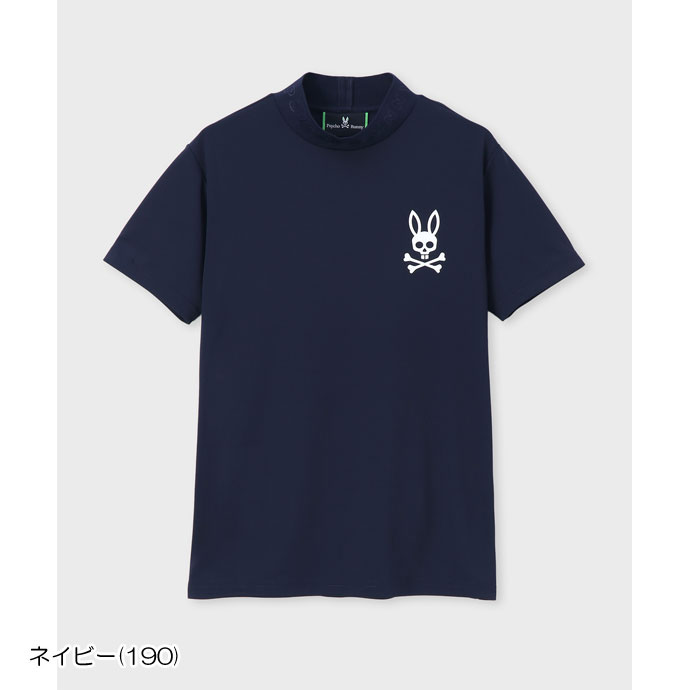 レディース サイコバニー ゴルフウェア 半袖シャツ 半袖モックネック