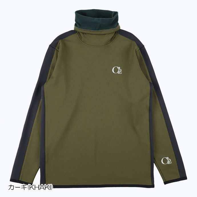 メンズ CPG ゴルフウェア 長袖シャツ ロングスリーブタートルネック