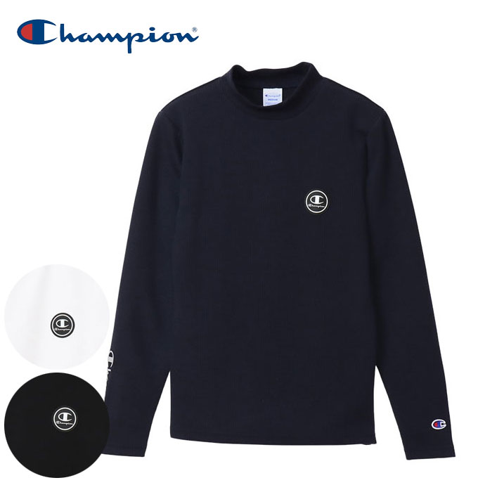チャンピオン ロングスリーブモックネックシャツ CWAG403 レディース